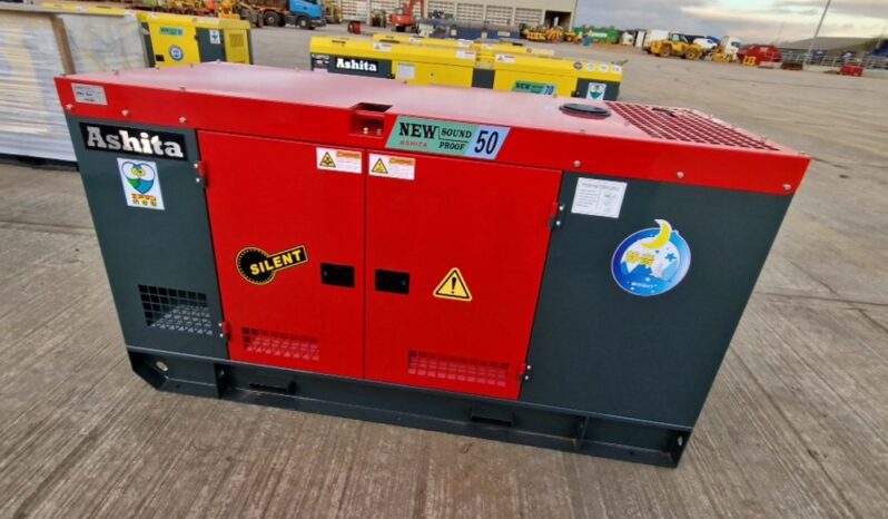 Unused 2024 Ashita Power AG3-50 Generators For Auction: Leeds – 22nd, 23rd, 24th & 25th January 25 @ 8:00am full