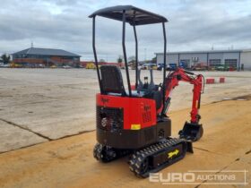 Unused 2024 JPC HT12 Micro Excavators For Auction: Leeds – 22nd, 23rd, 24th & 25th January 25 @ 8:00am full