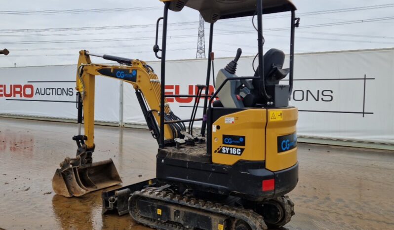 2022 Sany SY16C Mini Excavators For Auction: Leeds – 22nd, 23rd, 24th & 25th January 25 @ 8:00am full