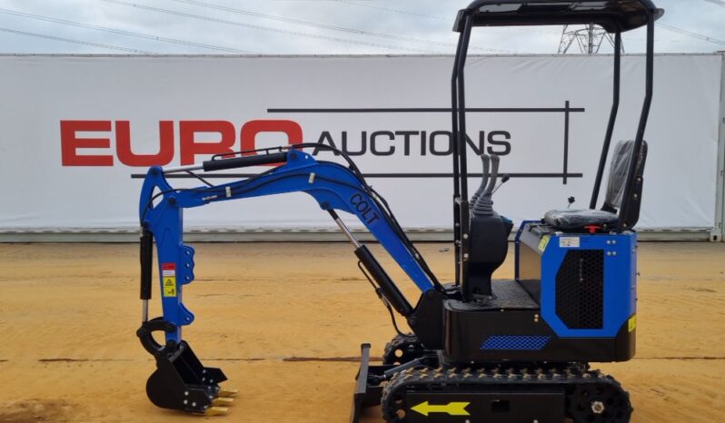 Unused 2024 Colt YFE10 Micro Excavators For Auction: Leeds – 22nd, 23rd, 24th & 25th January 25 @ 8:00am full