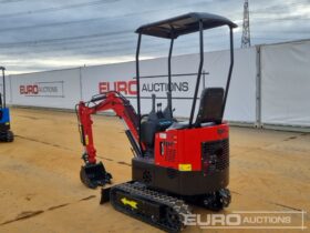 Unused 2024 JPC HT12 Micro Excavators For Auction: Leeds – 22nd, 23rd, 24th & 25th January 25 @ 8:00am full