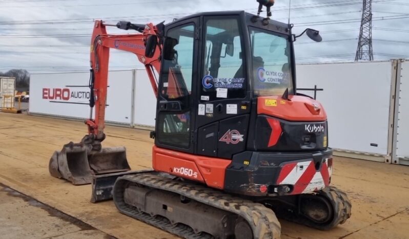 2020 Kubota KX060-5 6 Ton+ Excavators For Auction: Leeds – 22nd, 23rd, 24th & 25th January 25 @ 8:00am full