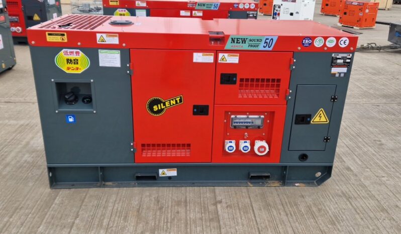 Unused 2024 Ashita Power AG3-50 Generators For Auction: Leeds – 22nd, 23rd, 24th & 25th January 25 @ 8:00am full