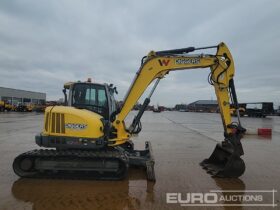 2018 Wacker Neuson EZ80 6 Ton+ Excavators For Auction: Leeds – 22nd, 23rd, 24th & 25th January 25 @ 8:00am full