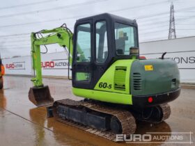 Hyundai ROBX60-5 6 Ton+ Excavators For Auction: Leeds – 22nd, 23rd, 24th & 25th January 25 @ 8:00am full