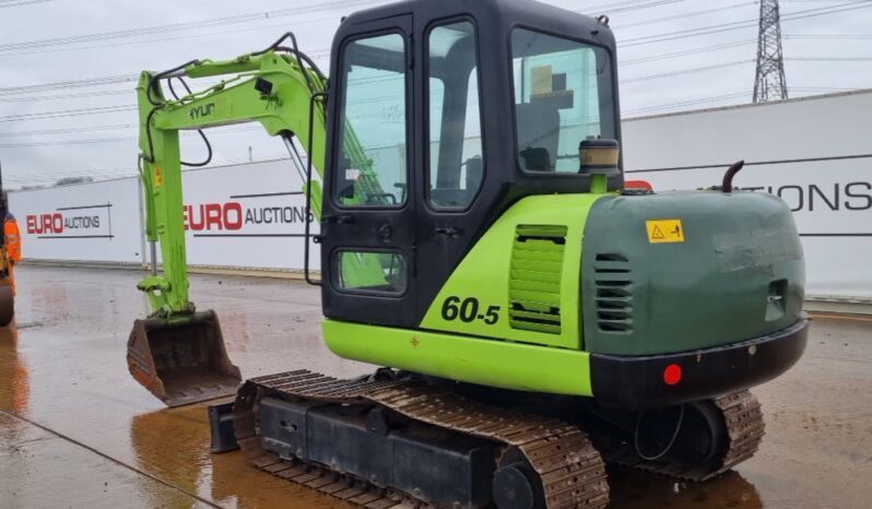 Hyundai ROBX60-5 6 Ton+ Excavators For Auction: Leeds – 22nd, 23rd, 24th & 25th January 25 @ 8:00am full