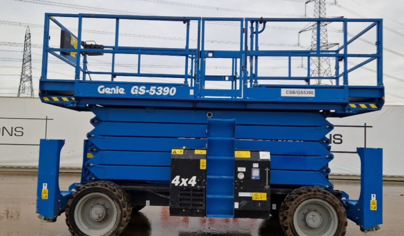 2022 Genie GS5390 Manlifts For Auction: Leeds – 22nd, 23rd, 24th & 25th January 25 @ 8:00am full