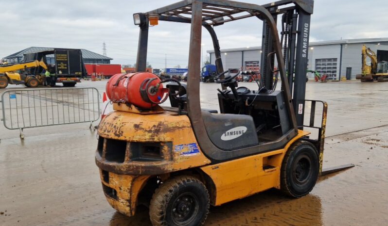 Samsung SF25L Forklifts For Auction: Leeds – 22nd, 23rd, 24th & 25th January 25 @ 8:00am full