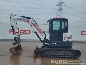 2019 Bobcat E45 Mini Excavators For Auction: Leeds – 22nd, 23rd, 24th & 25th January 25 @ 8:00am full