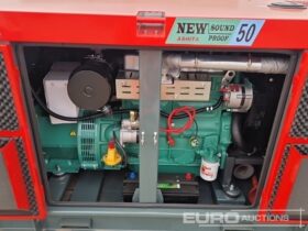 Unused 2024 Ashita Power AG3-50 Generators For Auction: Leeds – 22nd, 23rd, 24th & 25th January 25 @ 8:00am full