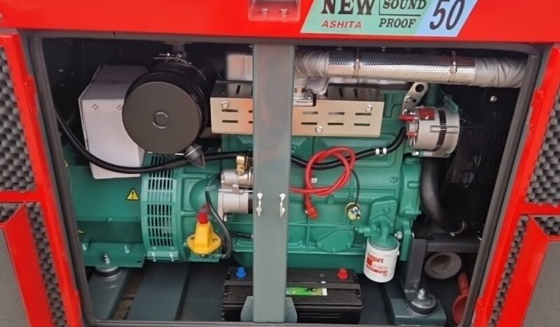 Unused 2024 Ashita Power AG3-50 Generators For Auction: Leeds – 22nd, 23rd, 24th & 25th January 25 @ 8:00am full