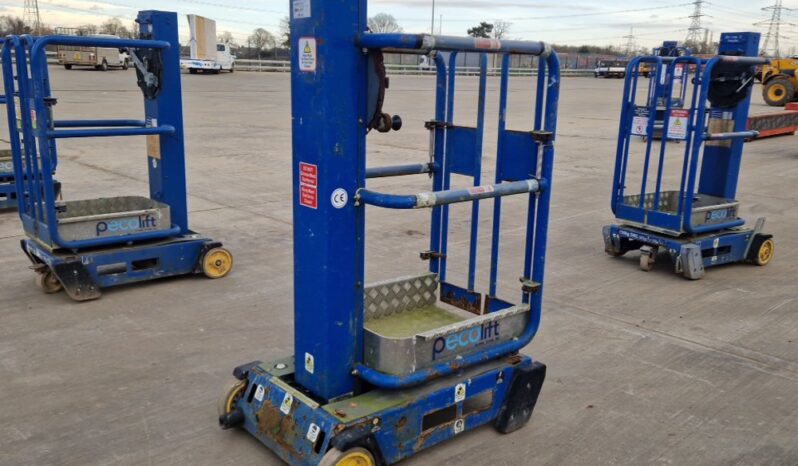 2013 Power Towers Ecolift Manlifts For Auction: Leeds – 22nd, 23rd, 24th & 25th January 25 @ 8:00am