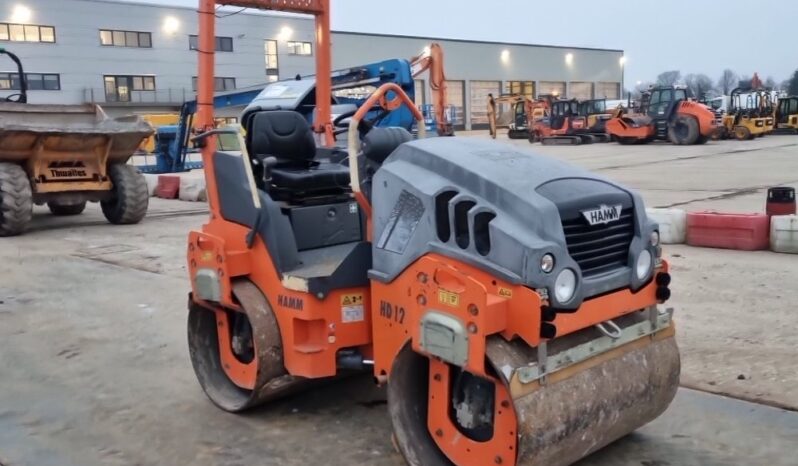 2014 Hamm HD12VV Rollers For Auction: Leeds – 22nd, 23rd, 24th & 25th January 25 @ 8:00am full