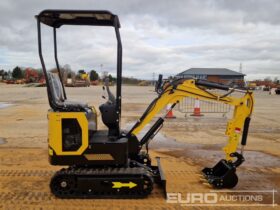 Unused 2024 Colt YFE10 Micro Excavators For Auction: Leeds – 22nd, 23rd, 24th & 25th January 25 @ 8:00am full