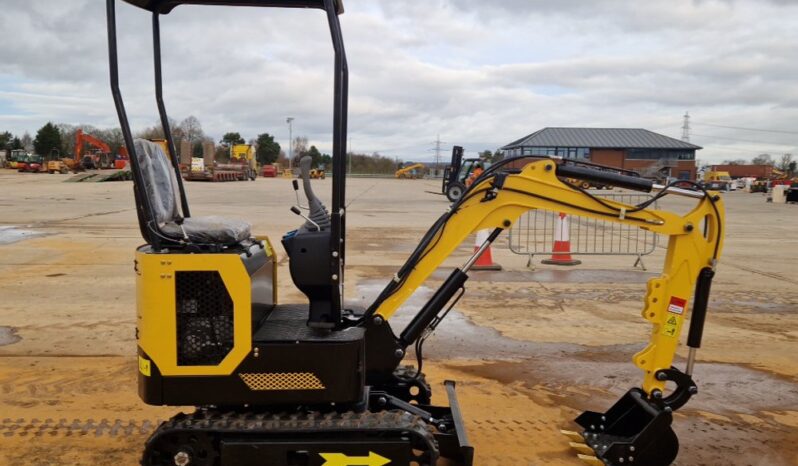 Unused 2024 Colt YFE10 Micro Excavators For Auction: Leeds – 22nd, 23rd, 24th & 25th January 25 @ 8:00am full