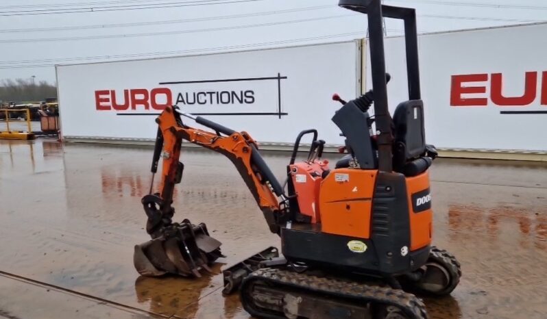 2020 Doosan DX10Z Mini Excavators For Auction: Leeds – 22nd, 23rd, 24th & 25th January 25 @ 8:00am full