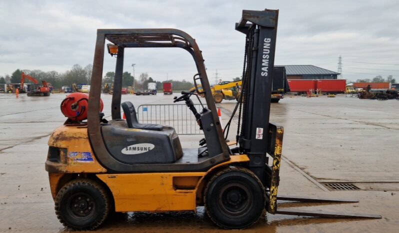 Samsung SF25L Forklifts For Auction: Leeds – 22nd, 23rd, 24th & 25th January 25 @ 8:00am full