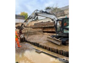 2021 Bobcat E85 6 Ton+ Excavators For Auction: Leeds – 22nd, 23rd, 24th & 25th January 25 @ 8:00am full