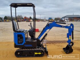 Unused 2024 Colt YFE10 Micro Excavators For Auction: Leeds – 22nd, 23rd, 24th & 25th January 25 @ 8:00am full