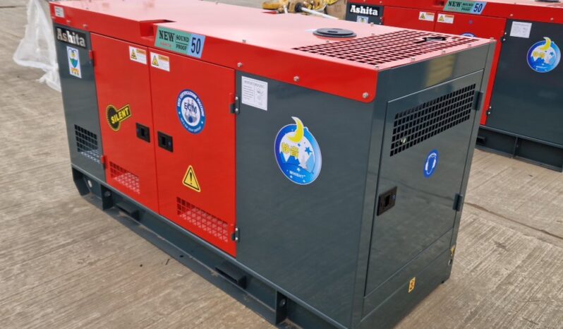 Unused 2024 Ashita Power AG3-50 Generators For Auction: Leeds – 22nd, 23rd, 24th & 25th January 25 @ 8:00am full