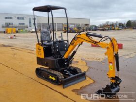 Unused 2024 JPC HT12 Micro Excavators For Auction: Leeds – 22nd, 23rd, 24th & 25th January 25 @ 8:00am full