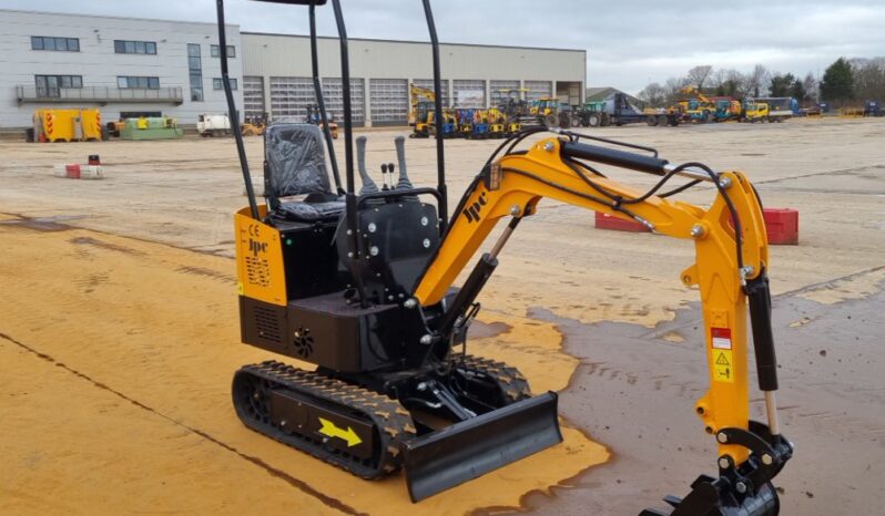 Unused 2024 JPC HT12 Micro Excavators For Auction: Leeds – 22nd, 23rd, 24th & 25th January 25 @ 8:00am full