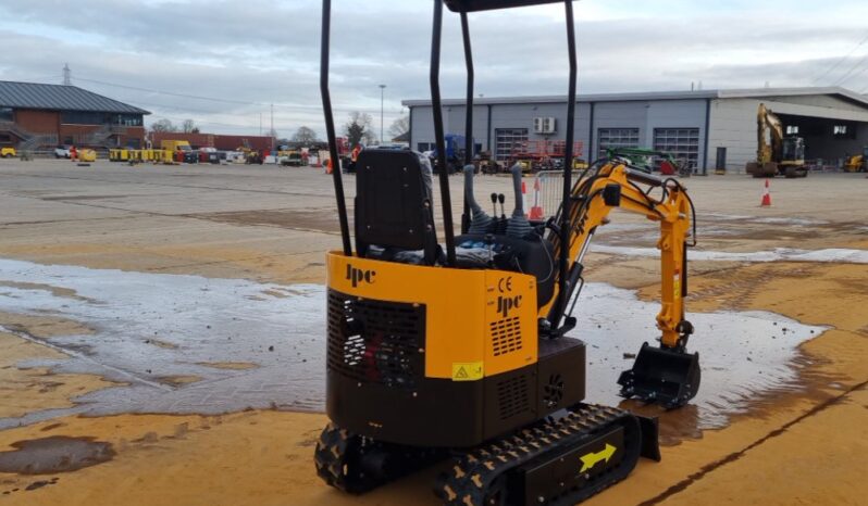 Unused 2024 JPC HT12 Micro Excavators For Auction: Leeds – 22nd, 23rd, 24th & 25th January 25 @ 8:00am full