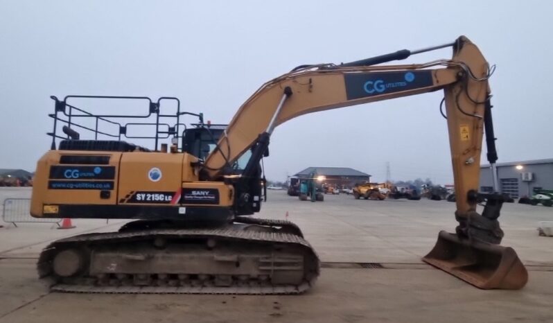 2022 Sany SY215C 20 Ton+ Excavators For Auction: Leeds – 22nd, 23rd, 24th & 25th January 25 @ 8:00am full