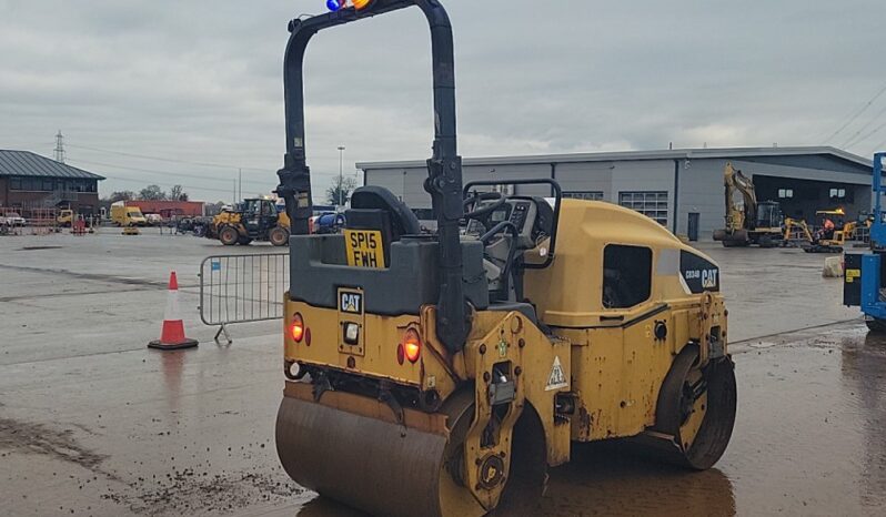 2015 CAT CB34B Rollers For Auction: Leeds – 22nd, 23rd, 24th & 25th January 25 @ 8:00am full