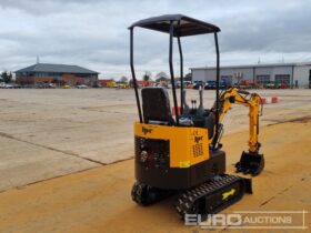 Unused 2024 JPC HT12 Micro Excavators For Auction: Leeds – 22nd, 23rd, 24th & 25th January 25 @ 8:00am full