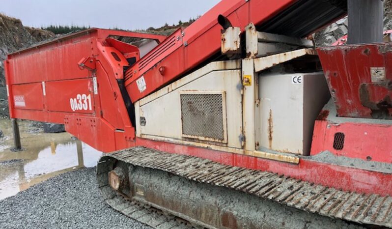 2010 Sandvik QA331 Screeners For Auction: Leeds – 22nd, 23rd, 24th & 25th January 25 @ 8:00am full