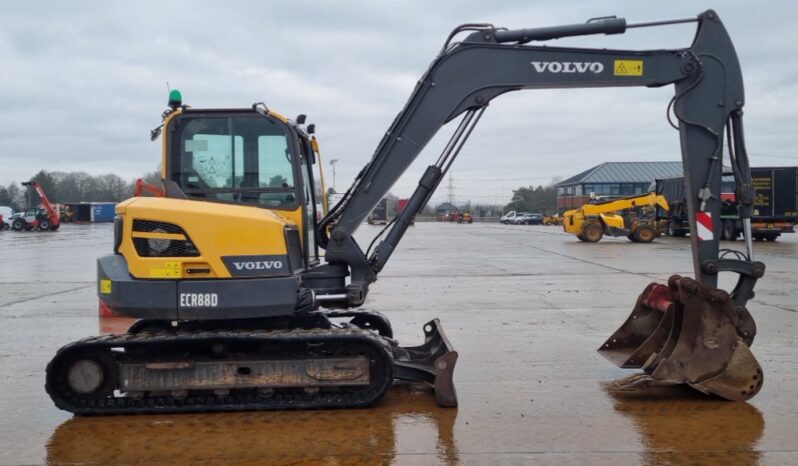 2018 Volvo ECR88D 6 Ton+ Excavators For Auction: Leeds – 22nd, 23rd, 24th & 25th January 25 @ 8:00am full