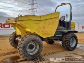 2015 Wacker Neuson DW90 Site Dumpers For Auction: Leeds – 22nd, 23rd, 24th & 25th January 25 @ 8:00am