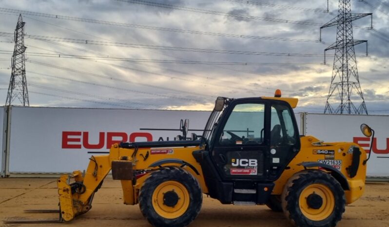 2020 JCB 540-140 Hi Viz Telehandlers For Auction: Leeds – 22nd, 23rd, 24th & 25th January 25 @ 8:00am full