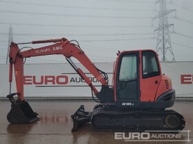 Kubota KX185-3 6 Ton+ Excavators For Auction: Leeds – 22nd, 23rd, 24th & 25th January 25 @ 8:00am full