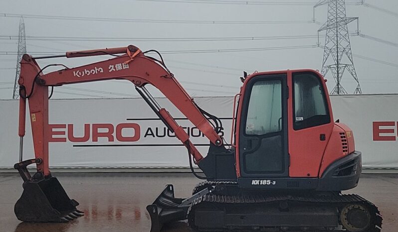 Kubota KX185-3 6 Ton+ Excavators For Auction: Leeds – 22nd, 23rd, 24th & 25th January 25 @ 8:00am full