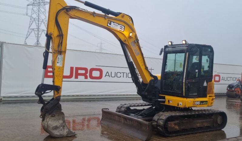 2018 JCB 86C-1 6 Ton+ Excavators For Auction: Leeds – 22nd, 23rd, 24th & 25th January 25 @ 8:00am