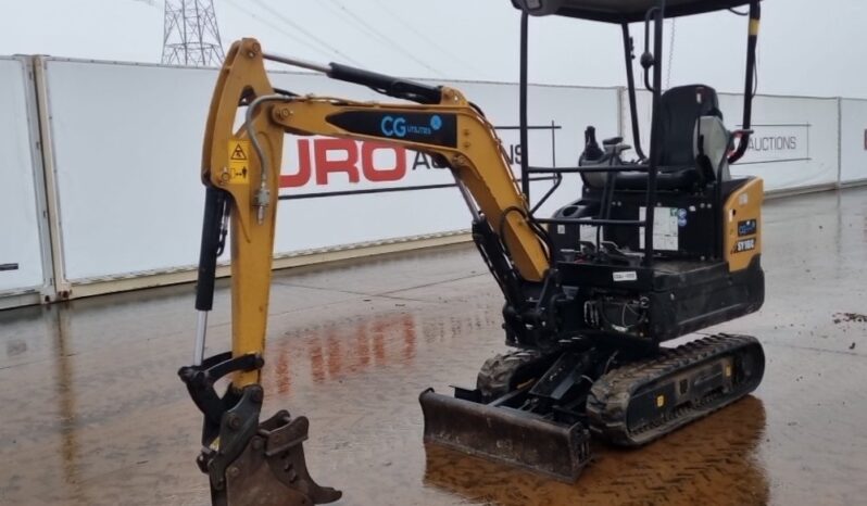 2022 Sany SY16C Mini Excavators For Auction: Leeds – 22nd, 23rd, 24th & 25th January 25 @ 8:00am