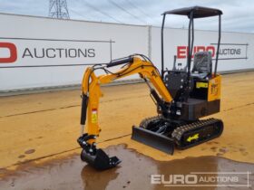 Unused 2024 JPC HT12 Micro Excavators For Auction: Leeds – 22nd, 23rd, 24th & 25th January 25 @ 8:00am