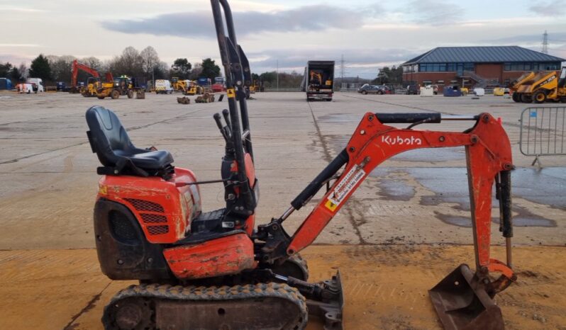 2018 Kubota K008-3 Micro Excavators For Auction: Leeds – 22nd, 23rd, 24th & 25th January 25 @ 8:00am full