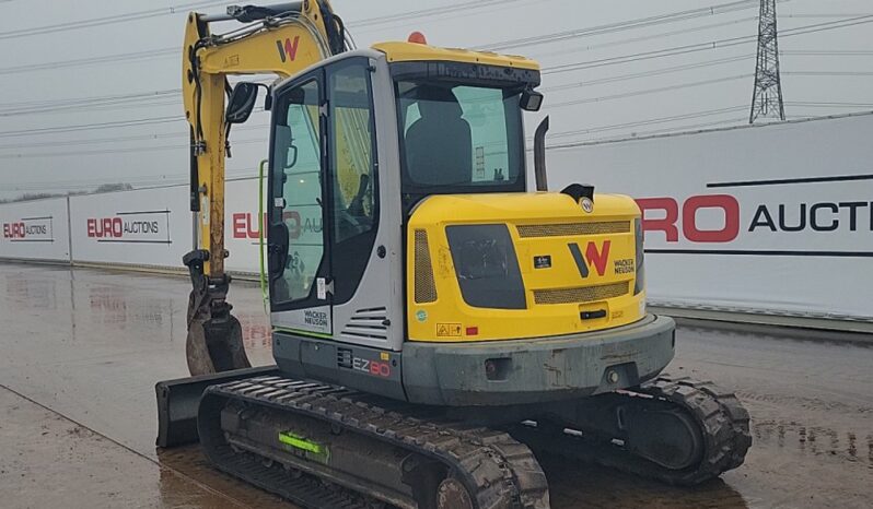 2019 Wacker Neuson EZ80 6 Ton+ Excavators For Auction: Leeds – 22nd, 23rd, 24th & 25th January 25 @ 8:00am full