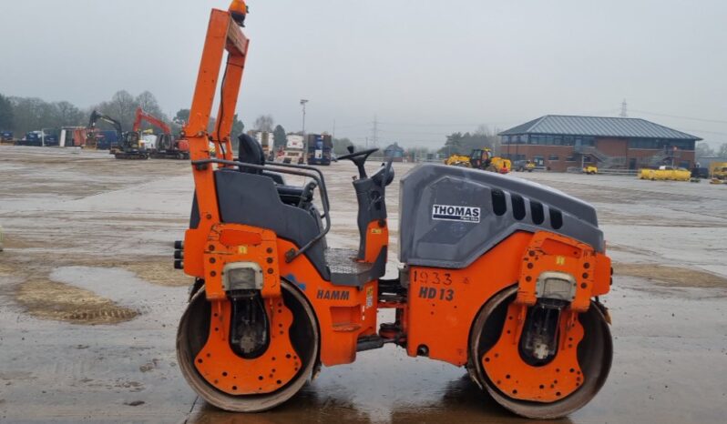 2016 Hamm HD13VV Rollers For Auction: Leeds – 22nd, 23rd, 24th & 25th January 25 @ 8:00am full