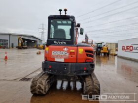 2019 Kubota U48-4 Mini Excavators For Auction: Leeds – 22nd, 23rd, 24th & 25th January 25 @ 8:00am full