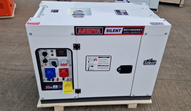 Unused 2024 Ashita Power DG14000SE3 Generators For Auction: Leeds – 22nd, 23rd, 24th & 25th January 25 @ 8:00am full