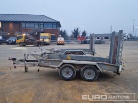 Indespension 2.7 Ton Twin Axle Plant Trailer, Ramp Plant Trailers For Auction: Leeds – 22nd, 23rd, 24th & 25th January 25 @ 8:00am full