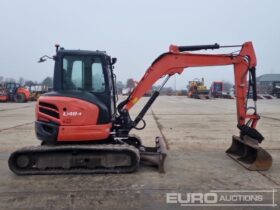 2018 Kubota U48-4 Mini Excavators For Auction: Leeds – 22nd, 23rd, 24th & 25th January 25 @ 8:00am full