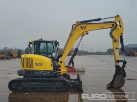 2019 Wacker Neuson EZ80 6 Ton+ Excavators For Auction: Leeds – 22nd, 23rd, 24th & 25th January 25 @ 8:00am full