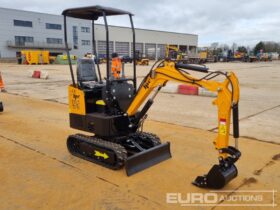 Unused 2024 JPC HT12 Micro Excavators For Auction: Leeds – 22nd, 23rd, 24th & 25th January 25 @ 8:00am full