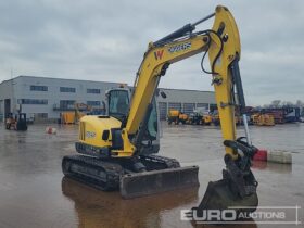 2018 Wacker Neuson EZ80 6 Ton+ Excavators For Auction: Leeds – 22nd, 23rd, 24th & 25th January 25 @ 8:00am full