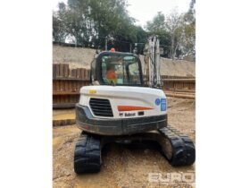 2021 Bobcat E85 6 Ton+ Excavators For Auction: Leeds – 22nd, 23rd, 24th & 25th January 25 @ 8:00am full